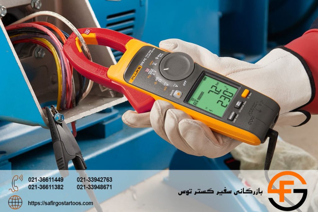 اندازه‌ گیری جریان بدون قطع سیم با آمپرمتر کلمپی